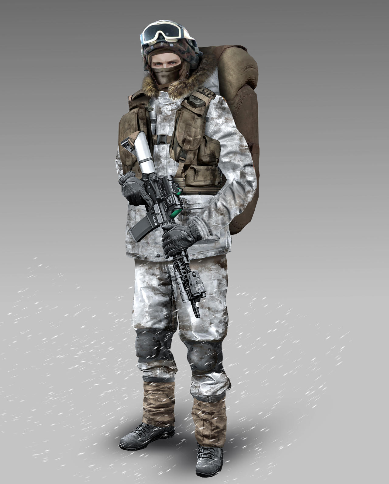 Deviantart Commando the white commando by seiffawzy on DeviantArt