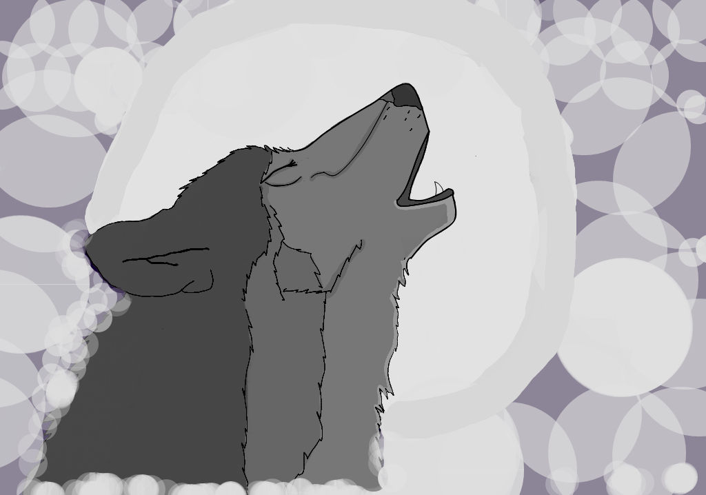 Lone Wolf Howling by SniperDuckART on DeviantArt