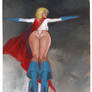 POWER GIRL: up and away