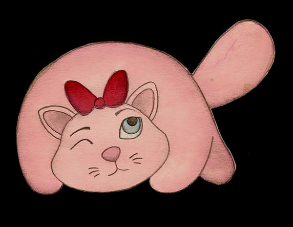 Pink Kitty Graphics pink kitty by wannaD on DeviantArt