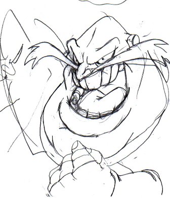 Evil Robotnik Sketch