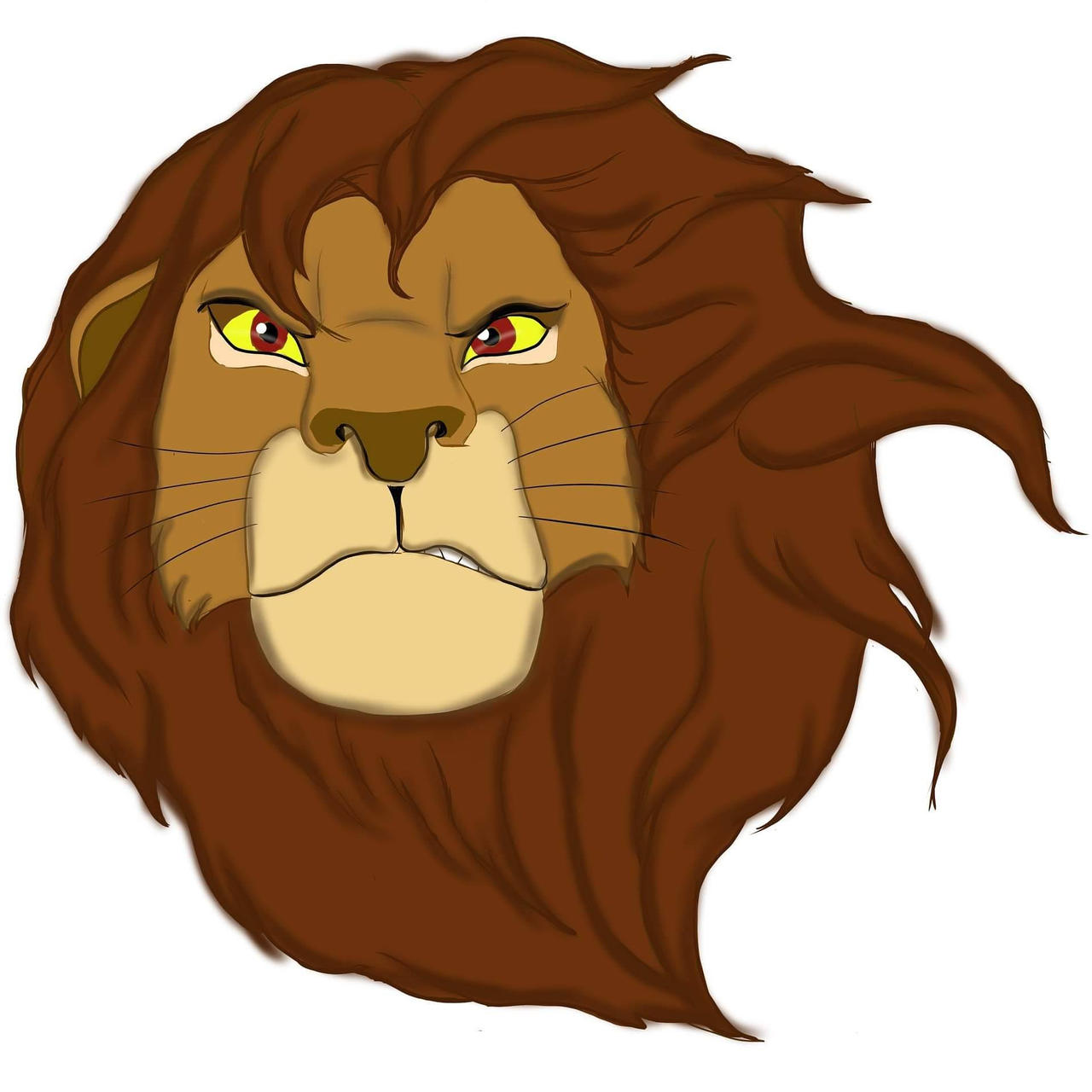 Simba Angry Deviantart Angry Simba by Beaut1fulBanshee on DeviantArt