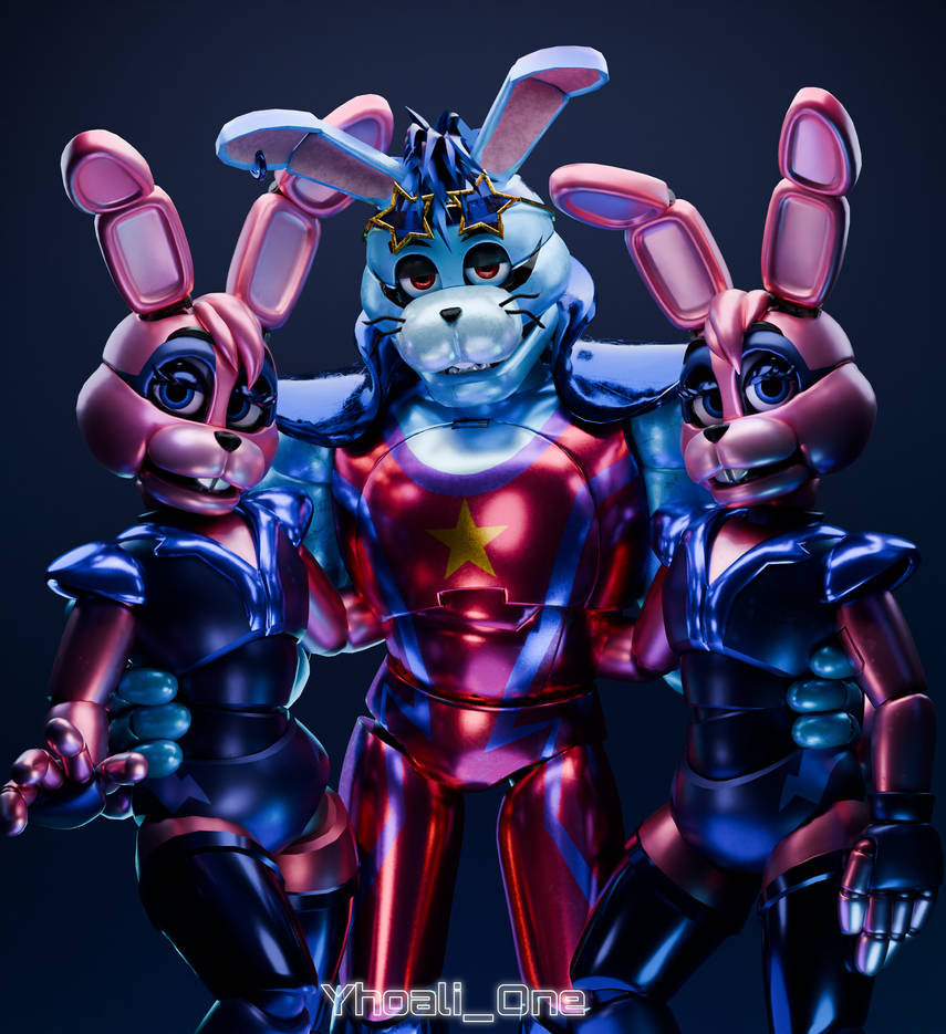 Glamrock Bonnie And The Bonnets By Yhoalione On DeviantArt glamrock-bonnie-and-the-bonnets-by-yhoalione-on-deviantart