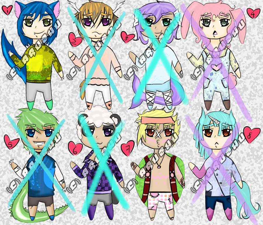 Adopts Aru Set 1 - (2 Open!)