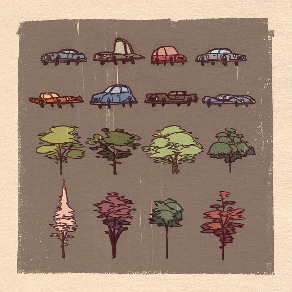 Cars N Trees.