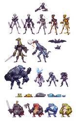 Unnamed Game Critters 01 by larolaro