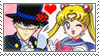 Sailor Moon x Tuxedo Mask fan stamp