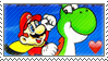 Super Mario World fan stamp