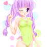 Mey - Green Swimsuit (Update and Replace)