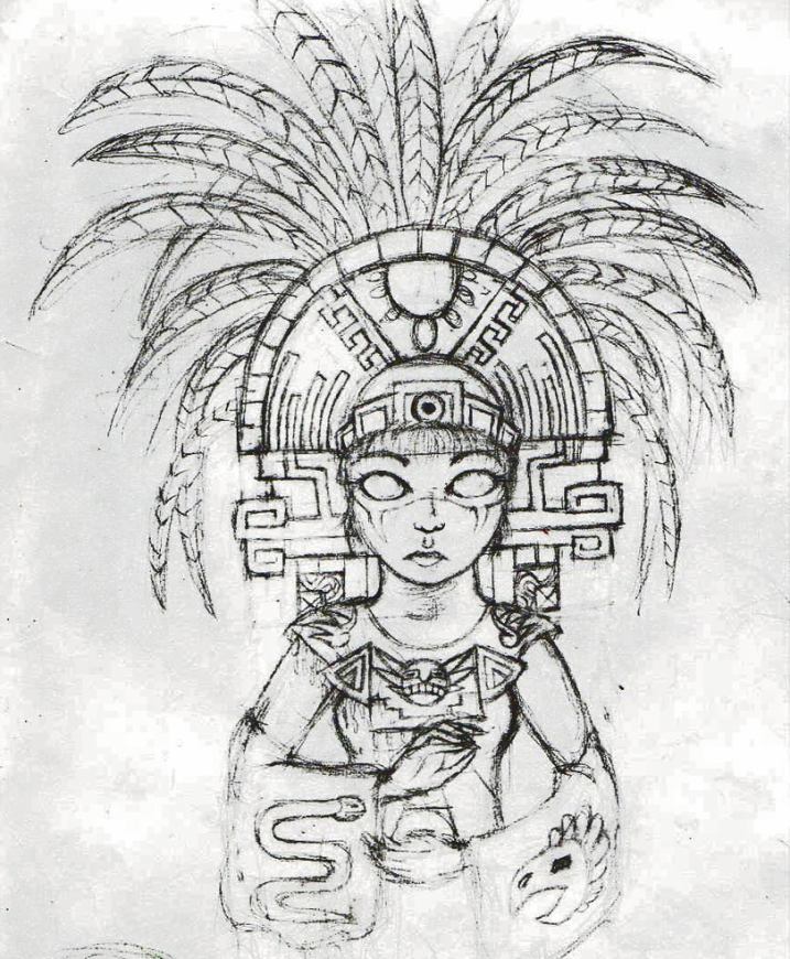 Dibujos Aztecas by cararnvandrell on DeviantArt