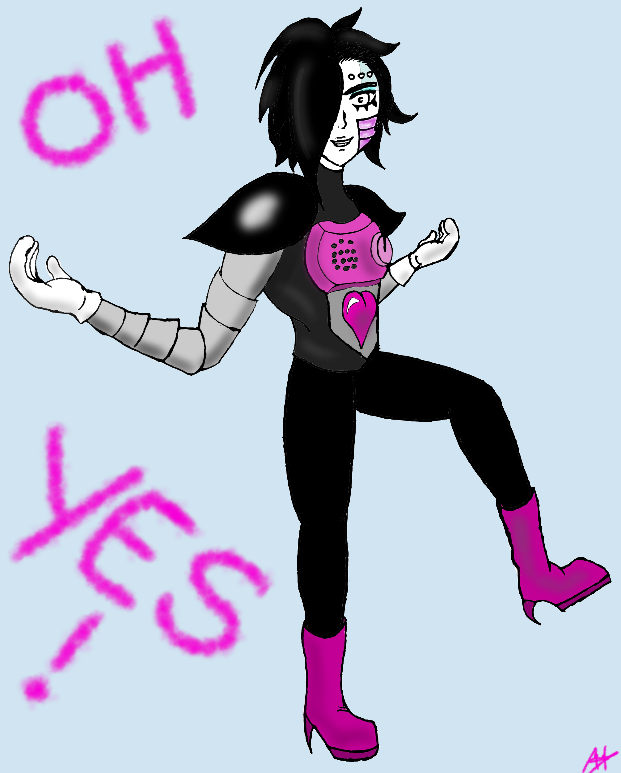 Mettaton neo (Mon image de nuzlocke France)