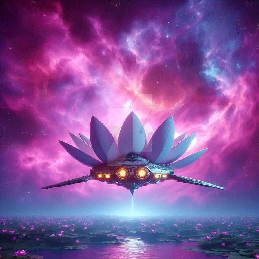 Flower Spaceship by KINGDAN20244 on DeviantArt