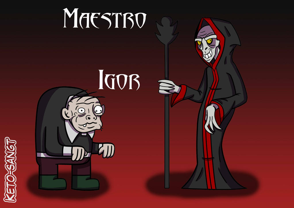 Egor Master Fanart Igor and master cartoon version by Keto-sangt on DeviantArt
