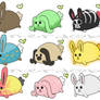 Adoptable Bunnies Set.1