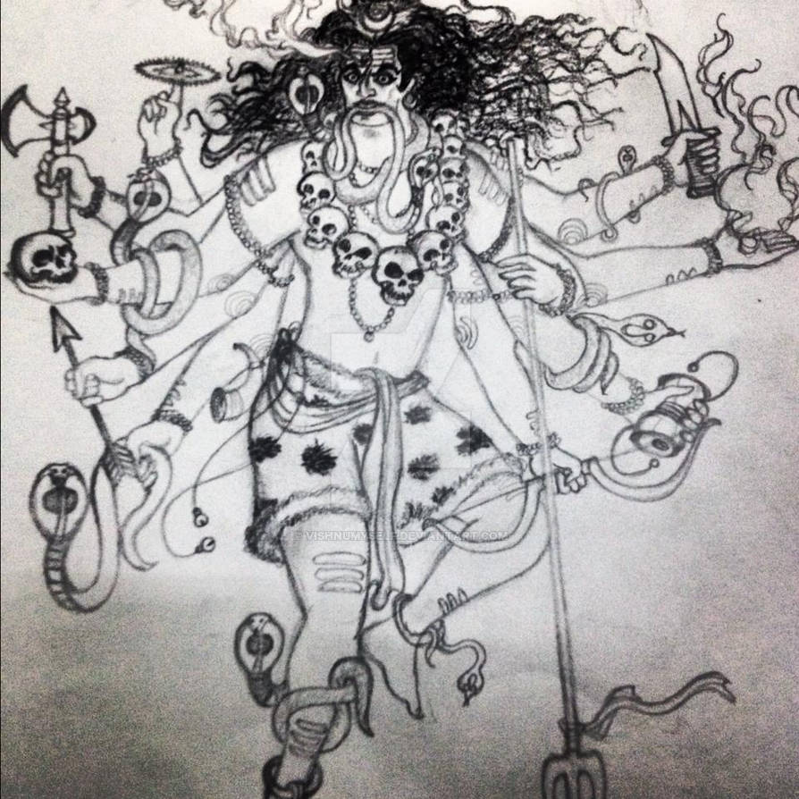 Shiva Tandav by vishnumyself on DeviantArt