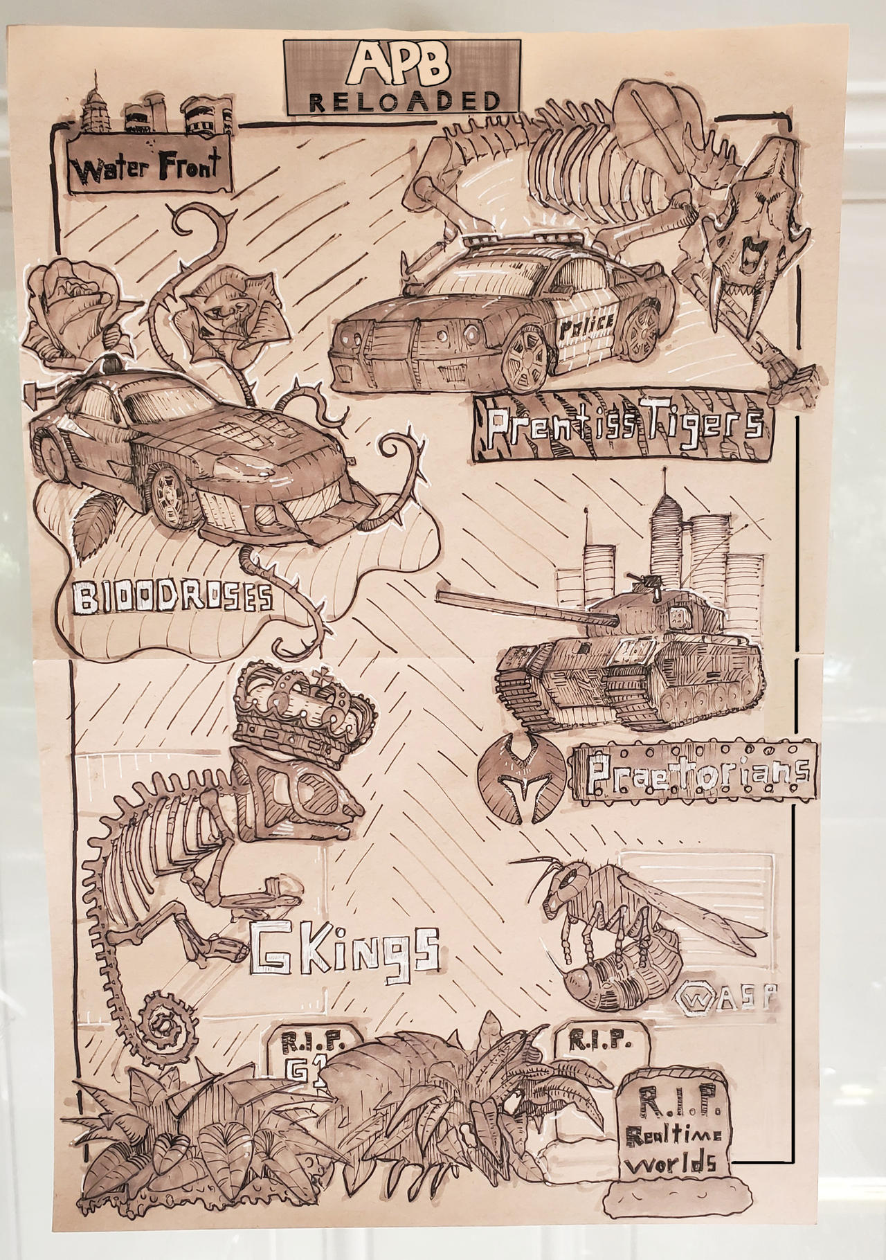 APB: Reloaded Map by MentalBreakArt on DeviantArt