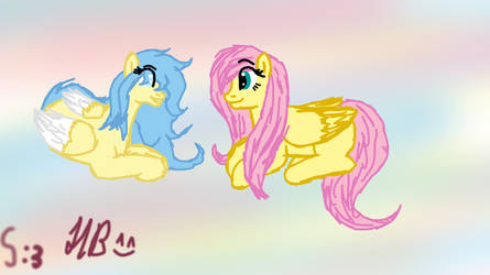 Lili and Fluttershy