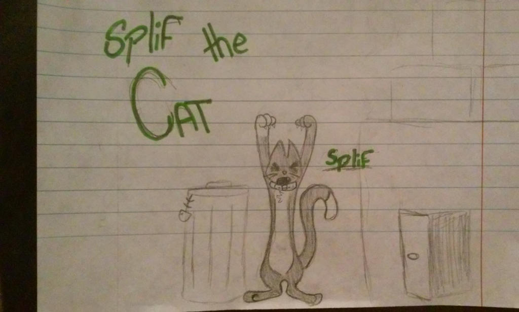 Splif Drawing Splif The Cat by nerdswag30 on DeviantArt