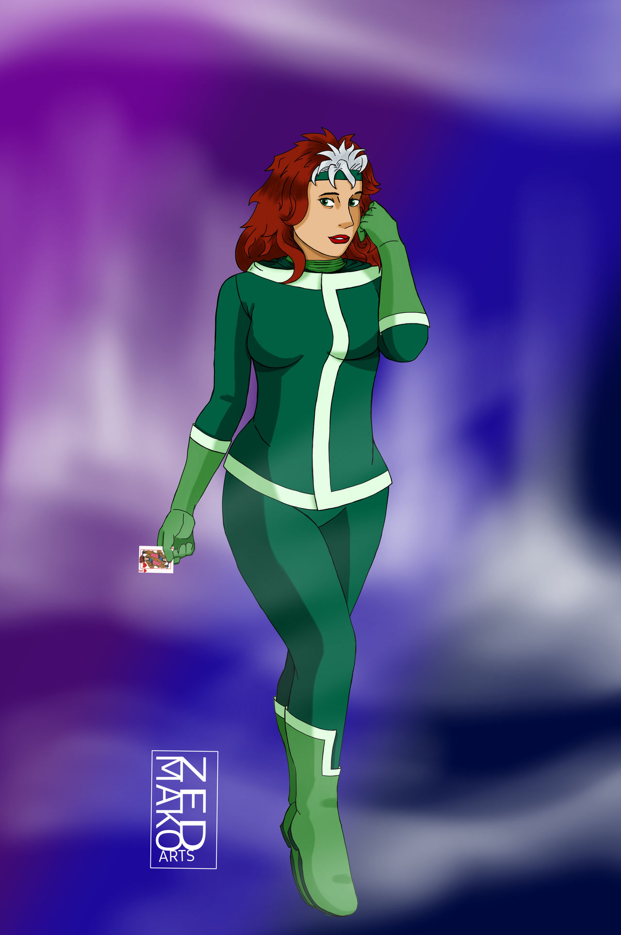 Rogue X-Men'97 Old School Ver. by ZedMako on DeviantArt