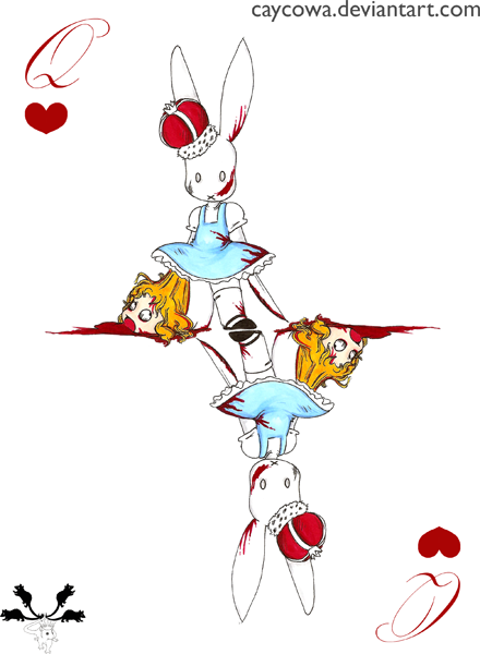 The Rabbit Queen card by caycowa on DeviantArt