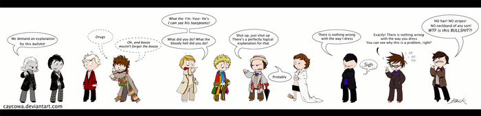 Doctor Who - The Best Dressed? by caycowa