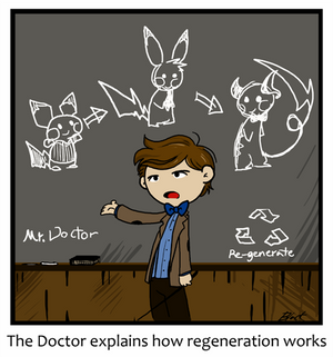The Doctor explains stuff