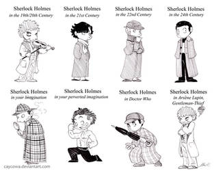 Sherlock Holmes in... by caycowa