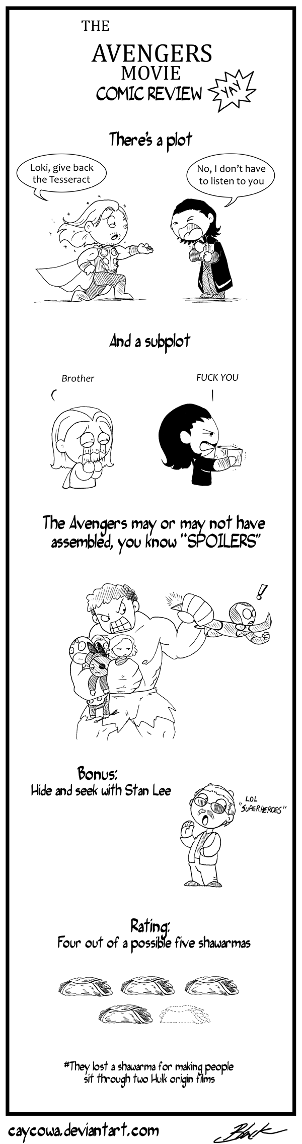 The Avenger movie review comic yay