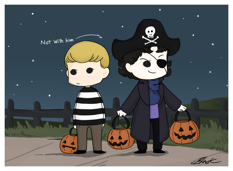 Sherlock and John - We're Pirates!