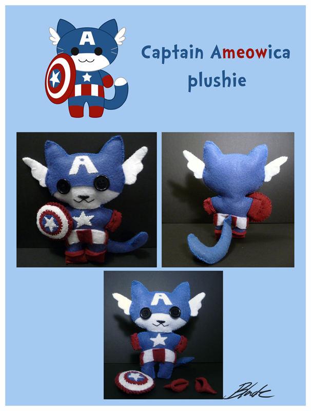 Captain Ameowica Plushie