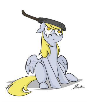 MLP - Derpy - Fried egg eyes