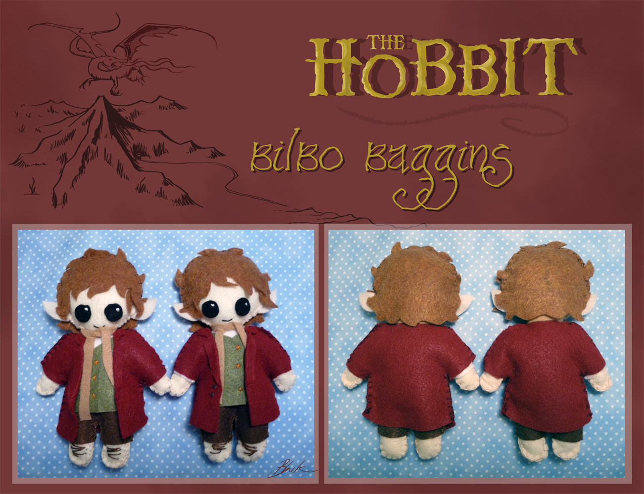 The Hobbit - Bilbo Baggins plushie