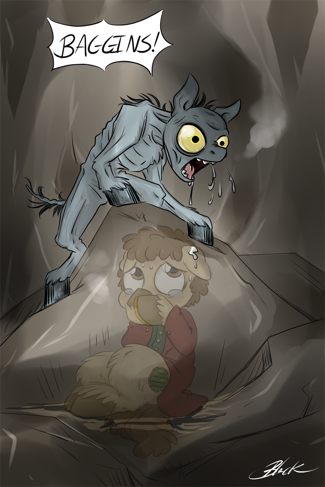 MLP - Bilbo meets Gollum