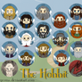 The Hobbit buttons