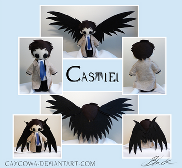 Supernatural - Castiel plushie large version