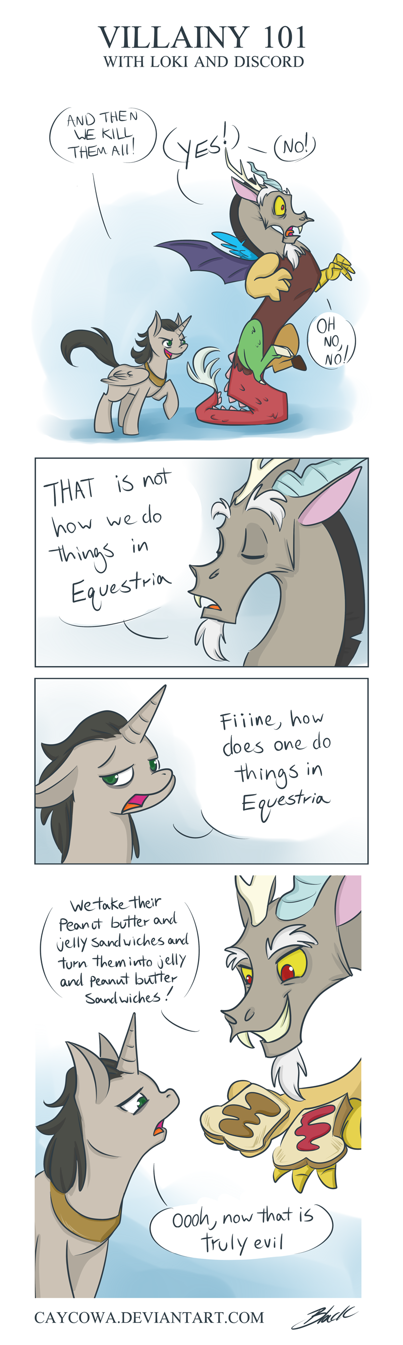 MLP - Villainy 101 with Loki and Discord