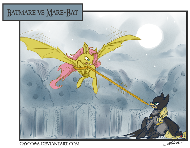 MLP - Batmare vs Mare-Bat