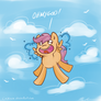 MLP - Scootaloo flying is magic