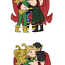 Thor - Loki hug