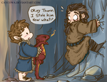Hobbit - Bilbo the Dragon Burglar