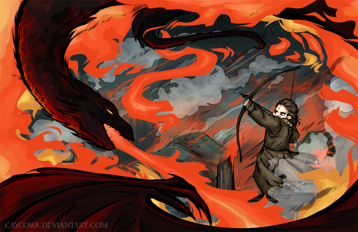 Hobbit - Fire and Water - Bard vs Smaug