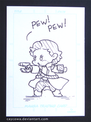 Artist Trading Card - Chibi Star-Lord