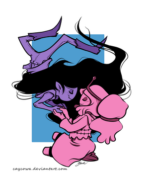 Adventure Time - Marceline and Princess Bubblegum