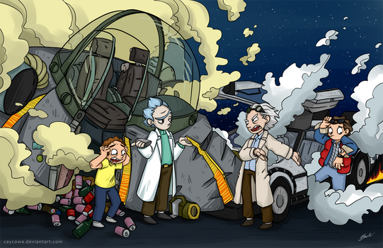 Back to the Future - Rick and Morty