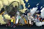Back to the Future - Rick and Morty by caycowa