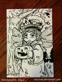 Inktober Day 4 - Supernatural