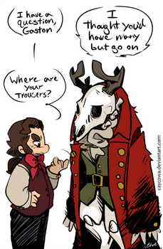 Beauty and the Beast -The Monster Within- Trousers