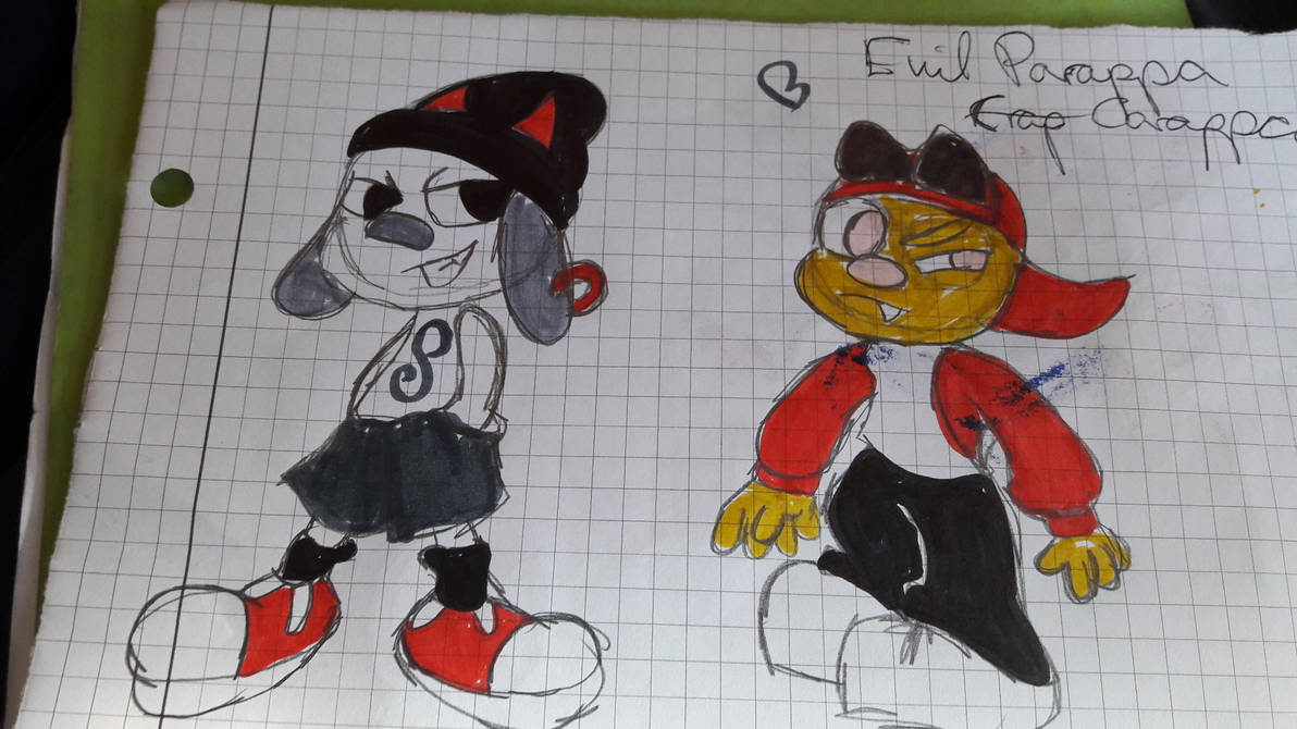 Parappa the rapper Oc:evil parappa,carappa concept by mrsgalaxy122 on ...