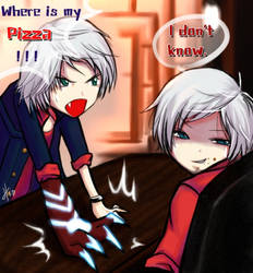 Devil May cry 4 Nero vs Dante