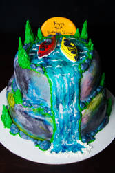 Cake for a Kayak Lover